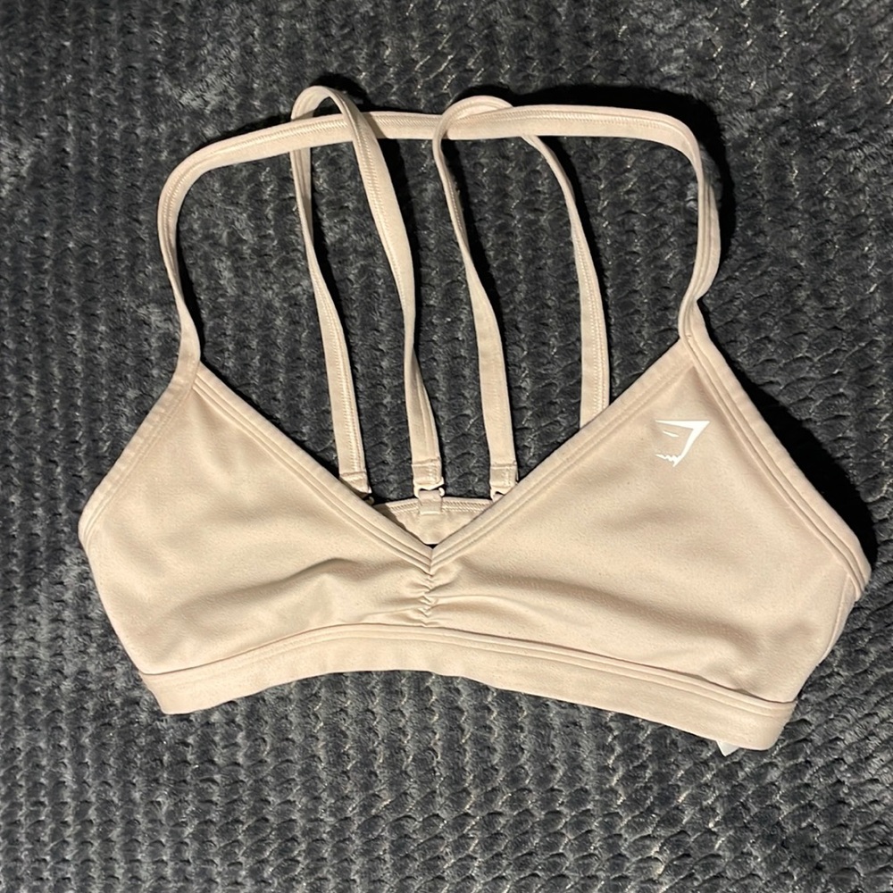 Gymshark Beige minimal Bra